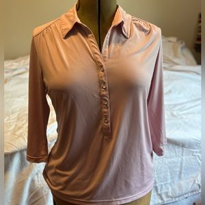 Gently used casual pink shirt.